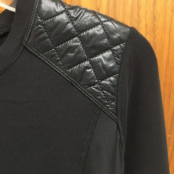 Lululemon Black Quilted Ice Queen Long Sleeve Top - Picture 7 of 13